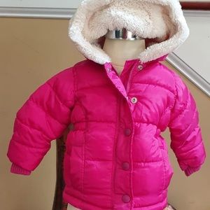 *SOLD* VGC Old Navy Hooded Winter Jacket 12-18M